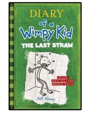 BUNDLE & SAVE🎉Diary of a Wimpy Kid: The Last Straw Paperback Book by Jeff Kinney